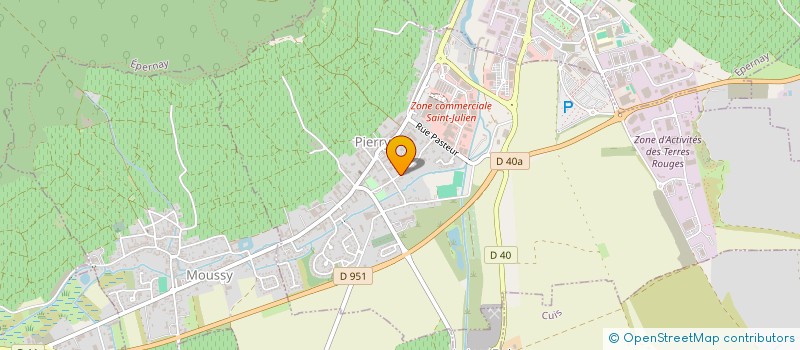 localisation de l'entreprise MONSIEUR THIERRY DELOUVIN  MARDEUIL