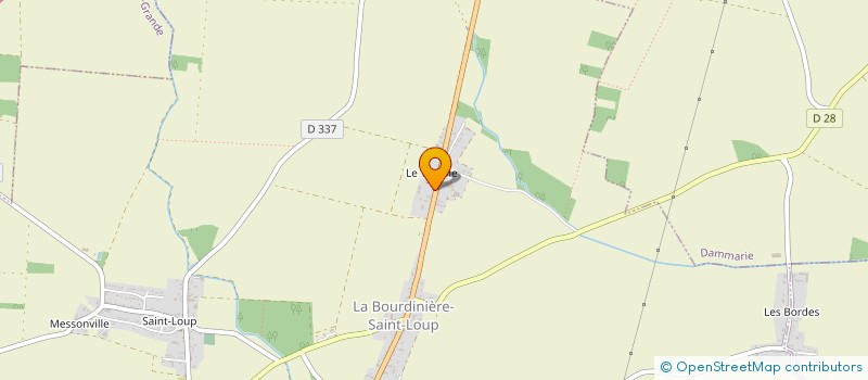 localisation de l'entreprise MONSIEUR THIERRY DELPEUX à LA BOURDINIERE-SAINT-LOUP