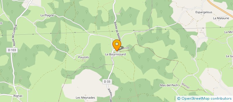localisation de l'entreprise MONSIEUR THIERRY DELPY à GIGNAC