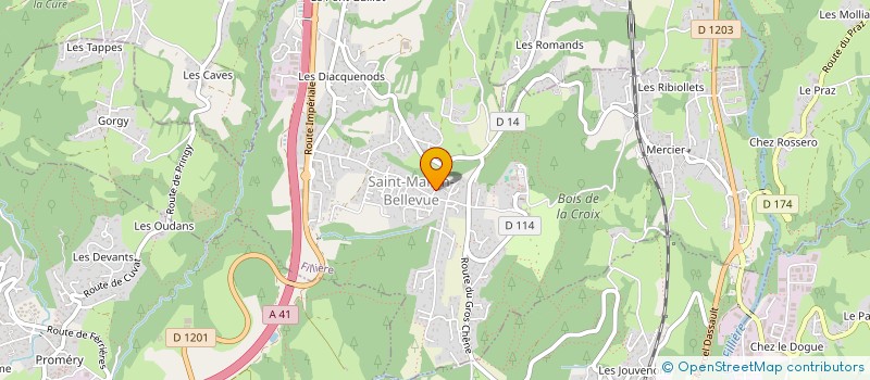 localisation de l'entreprise MONSIEUR THIERRY DELVILLE  FILLIERE