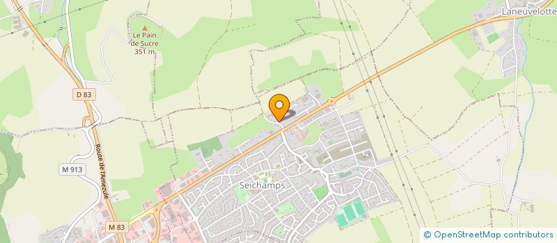 localisation de l'entreprise MONSIEUR THIERRY DEMANGEOT  SEICHAMPS