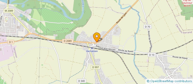 localisation de l'entreprise MONSIEUR THIERRY DEMARCY  VERTAIZON