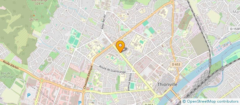 localisation de l'entreprise MONSIEUR THIERRY DEMETRIO  THIONVILLE