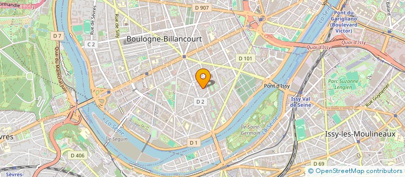 localisation de l'entreprise MONSIEUR THIERRY DEMONCHAUX  BOULOGNE-BILLANCOURT