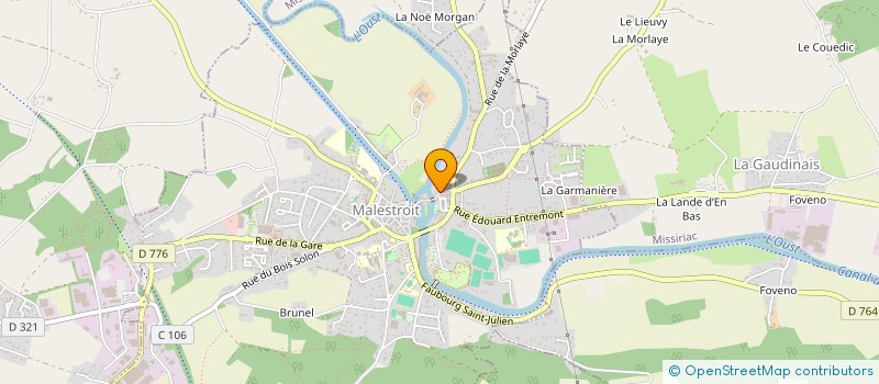 localisation de l'entreprise MONSIEUR THIERRY DEMORY  MALESTROIT