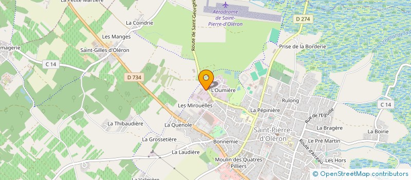 localisation de l'entreprise MONSIEUR THIERRY DEMOULIN à SAINT-PIERRE-D'OLERON