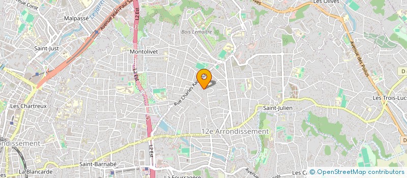 localisation de l'entreprise MONSIEUR THIERRY DENANS à MARSEILLE