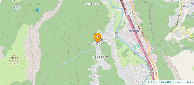 localisation de l'entreprise MONSIEUR THIERRY DEPOISIER à MAGLAND