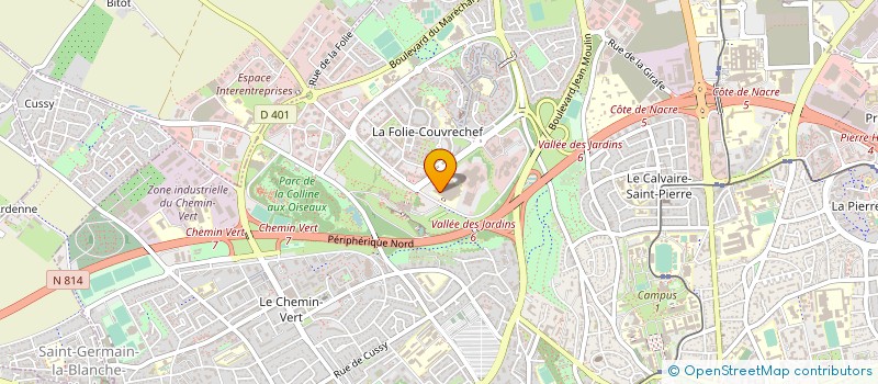 localisation de l'entreprise MONSIEUR THIERRY DERIEUX à CAEN
