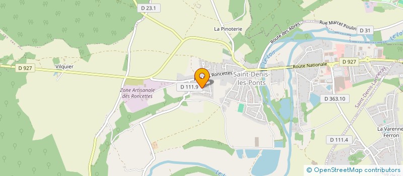 localisation de l'entreprise MONSIEUR THIERRY DESARMENIEN à SAINT-DENIS-LANNERAY