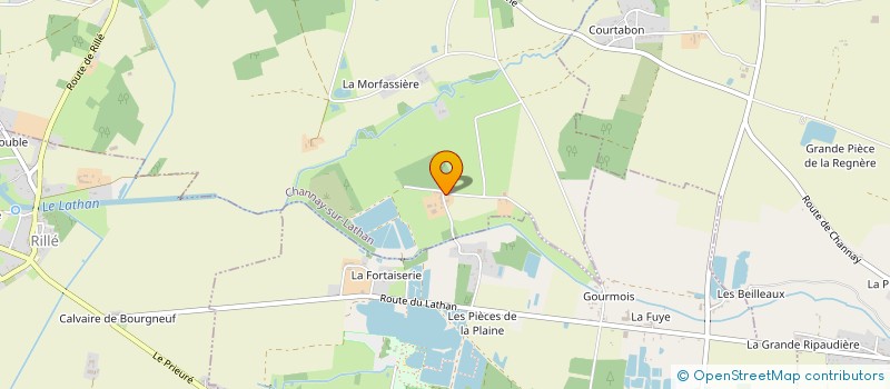 localisation de l'entreprise MONSIEUR THIERRY DESBOIS à CHANNAY SUR LATHAN