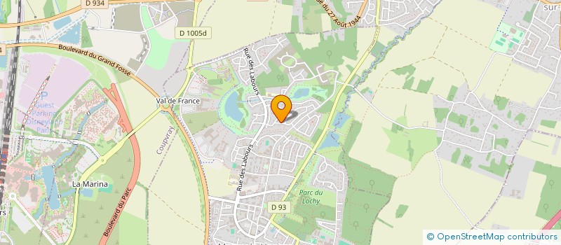 localisation de l'entreprise MONSIEUR THIERRY DESGARDIN  MAGNY-LE-HONGRE