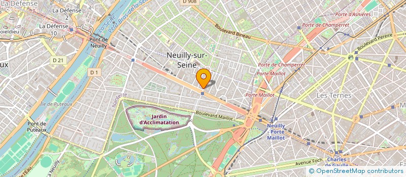 localisation de l'entreprise MONSIEUR THIERRY DESGRANGES  NEUILLY-SUR-SEINE