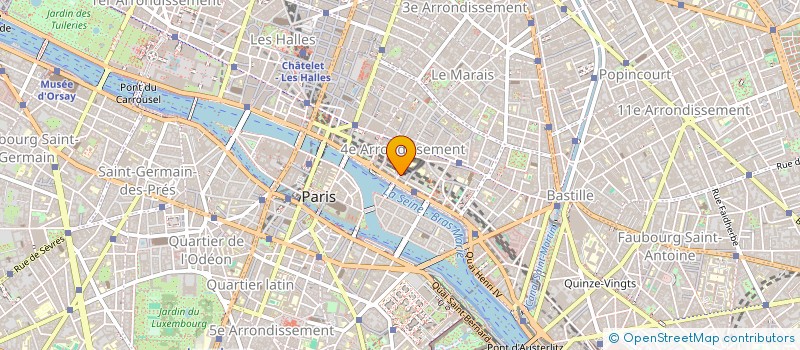 localisation de l'entreprise MONSIEUR THIERRY DESJARDINS  PARIS