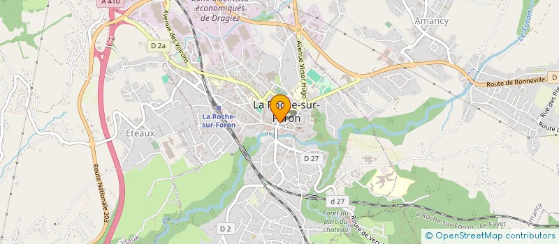localisation de l'entreprise MONSIEUR THIERRY DESLANDES à LA ROCHE SUR FORON