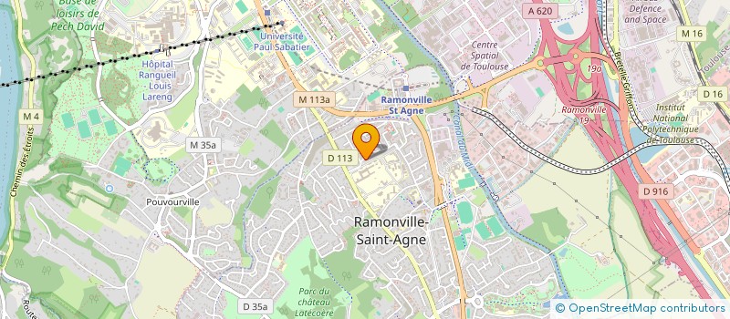 localisation de l'entreprise MONSIEUR THIERRY DESMAISON à RAMONVILLE-SAINT-AGNE