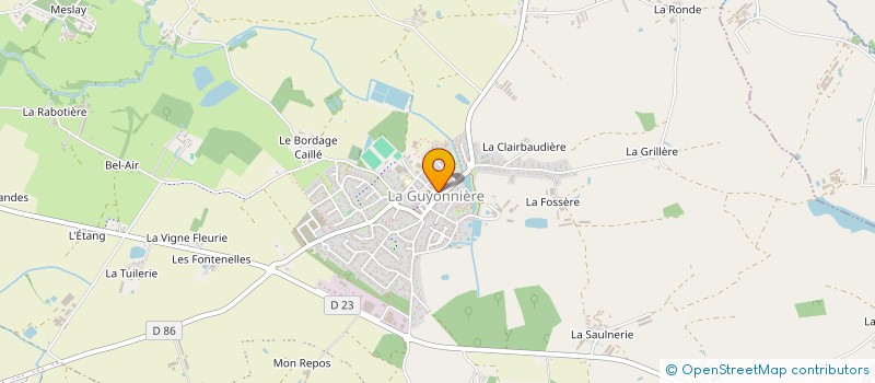 localisation de l'entreprise MONSIEUR THIERRY DESMOTS à MONTAIGU-VENDEE