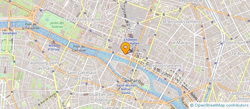 localisation de l'entreprise MONSIEUR THIERRY DESMOULINS à PARIS