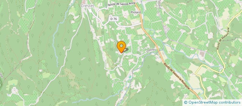 localisation de l'entreprise MONSIEUR THIERRY DESPEISSE  CRESTET