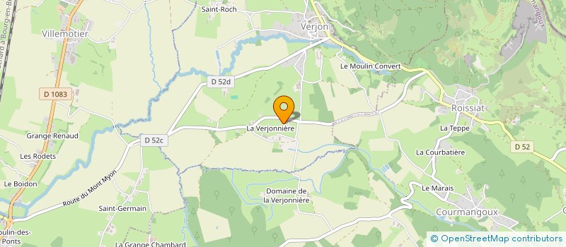 localisation de l'entreprise MONSIEUR THIERRY DESPLANCHES  VERJON