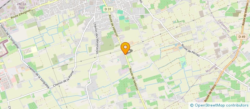 localisation de l'entreprise MONSIEUR THIERRY DEVERGIE  MONTEUX