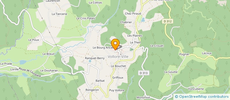 localisation de l'entreprise MONSIEUR THIERRY DEVILLECHABROLLE à COURPIERE