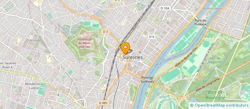 localisation de l'entreprise MONSIEUR THIERRY DEVORT à SURESNES