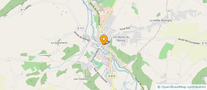 localisation de l'entreprise MONSIEUR THIERRY DHAINE à CORMEILLES