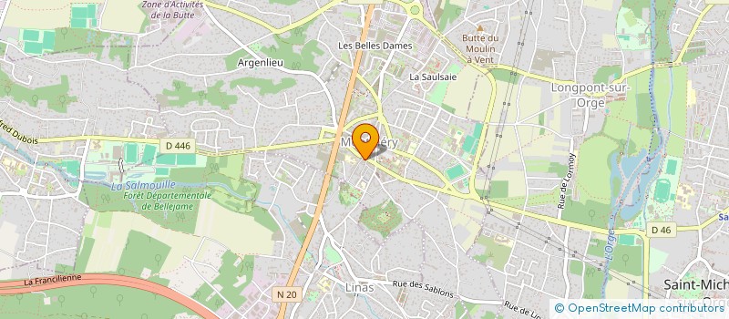 localisation de l'entreprise MONSIEUR THIERRY DHEZ à MONTLHERY