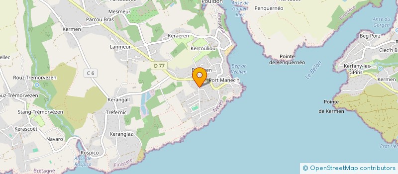 localisation de l'entreprise MONSIEUR THIERRY DHOME  NEVEZ