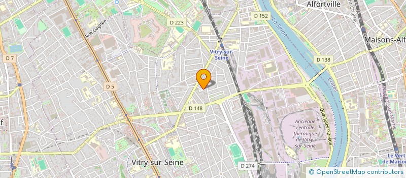 localisation de l'entreprise MONSIEUR THIERRY DIAS à VITRY-SUR-SEINE