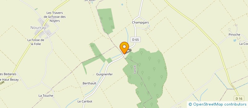 localisation de l'entreprise MONSIEUR THIERRY DIAZ  CRUCHERAY