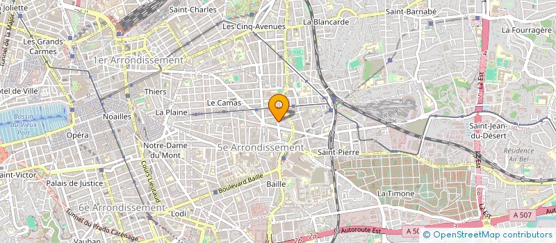 localisation de l'entreprise MONSIEUR THIERRY DIDIER  MARSEILLE