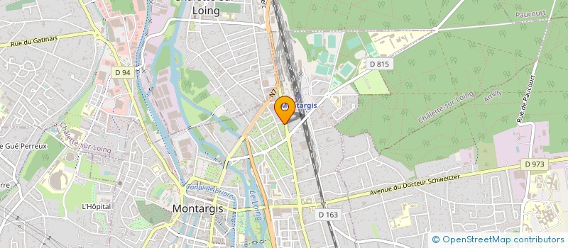 localisation de l'entreprise MONSIEUR THIERRY DIDIER JEAN BOYER à MONTARGIS
