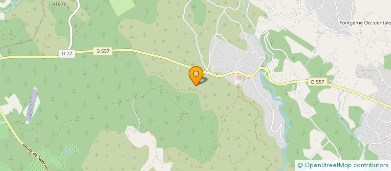 localisation de l'entreprise MONSIEUR THIERRY DJENDEREDJIAN  FLAYOSC