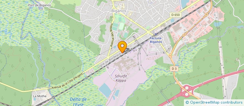 localisation de l'entreprise MONSIEUR THIERRY DO-CHI  BIGANOS