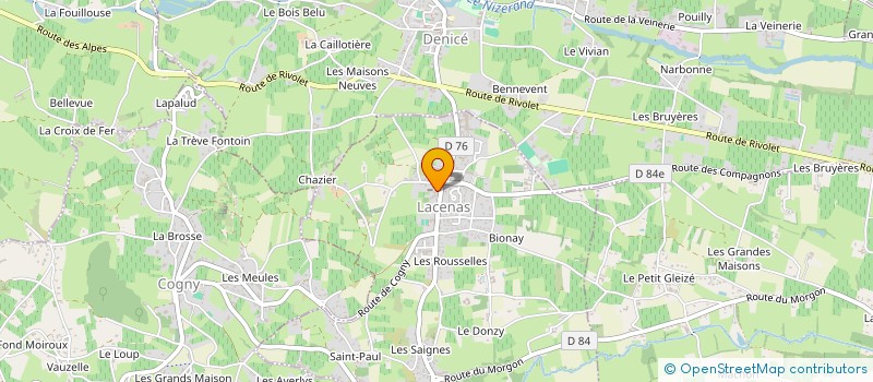 localisation de l'entreprise MONSIEUR THIERRY DOAT à PORTE-DES-PIERRES-DOREES