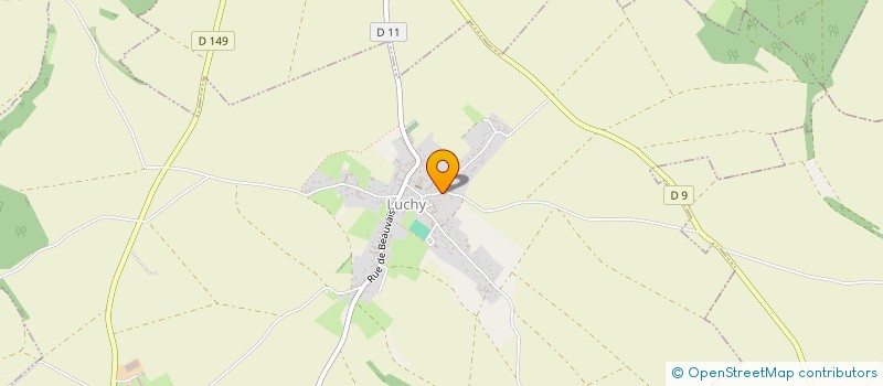 localisation de l'entreprise MONSIEUR THIERRY DOBIGNY  BEAUVAIS