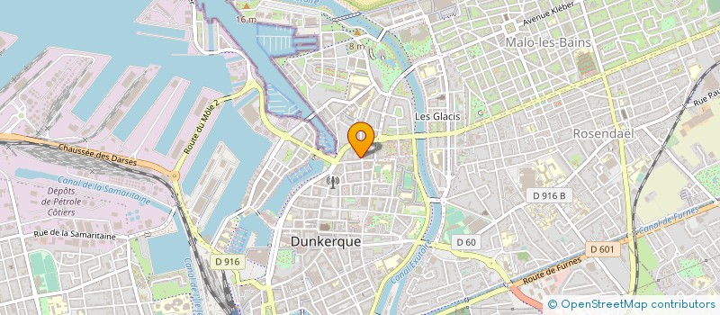 localisation de l'entreprise MONSIEUR THIERRY DOCO à DUNKERQUE
