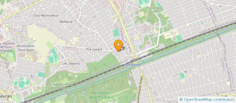 localisation de l'entreprise MONSIEUR THIERRY DOGUY  VILLEPINTE