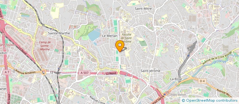 localisation de l'entreprise MONSIEUR THIERRY DOILLON  MARSEILLE