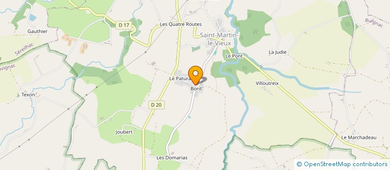 localisation de l'entreprise MONSIEUR THIERRY DOMINIQUE PA ASFAUX  SAINT-MARTIN-LE-VIEUX