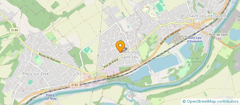 localisation de l'entreprise MONSIEUR THIERRY DOMONT à VILLERS-SOUS-SAINT-LEU