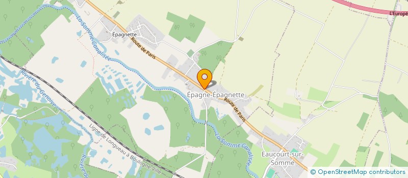 localisation de l'entreprise MONSIEUR THIERRY DONNEGER  EPAGNE-EPAGNETTE