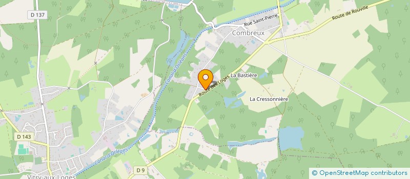 localisation de l'entreprise MONSIEUR THIERRY DONY à COMBREUX