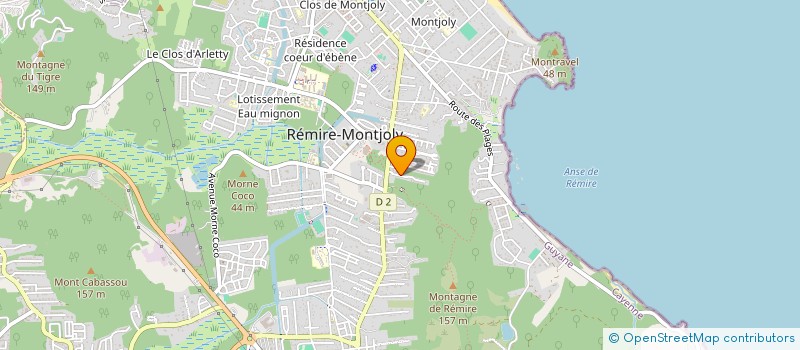 localisation de l'entreprise MONSIEUR THIERRY DORCELIAN à REMIRE-MONTJOLY