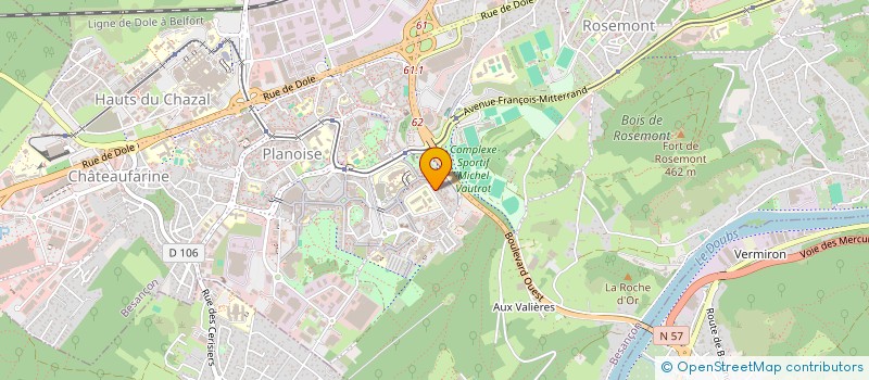 localisation de l'entreprise MONSIEUR THIERRY DORIN  SAINT-LOUIS