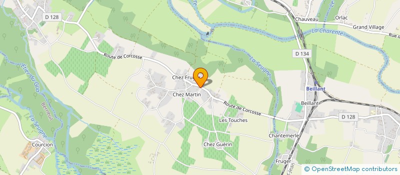 localisation de l'entreprise MONSIEUR THIERRY DOUCET  COURCOURY