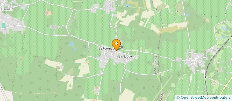 localisation de l'entreprise MONSIEUR THIERRY DOUSSEAU  SAINT-SAUVEUR