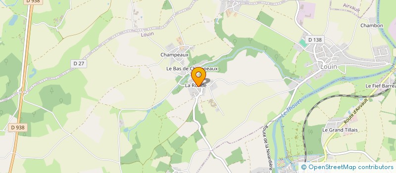 localisation de l'entreprise MONSIEUR THIERRY DOUSSIN  LOUIN